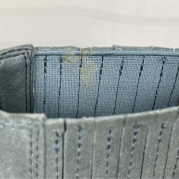 Sam Edelman "Winona" Blue/Gray Western‎ Suede Ankle Booties - Women's 8.5 - Picture 13 of 14